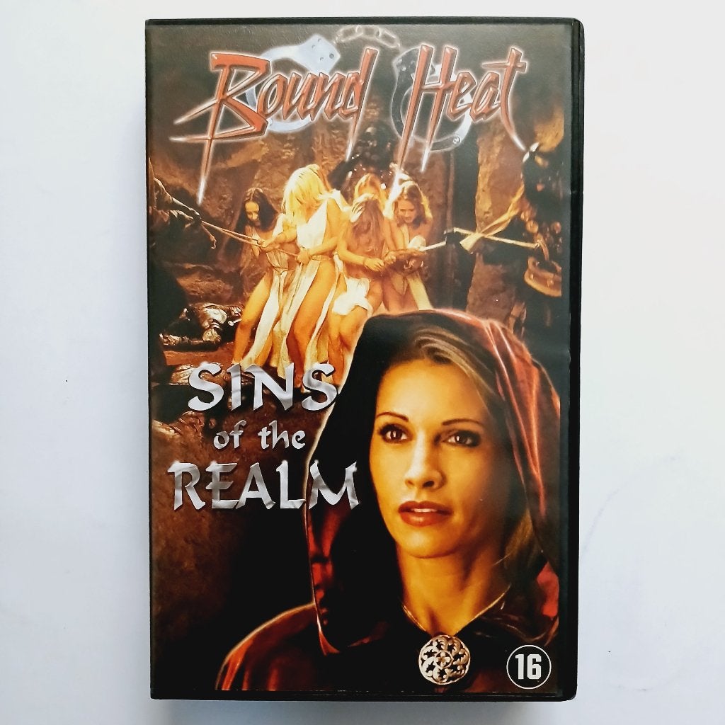 Bound Heat: Sins of the Realm - NL ex rental vhs - Focus, Cd's en Dvd's, Alle leeftijden, Ophalen of Verzenden, Actie en Avontuur
