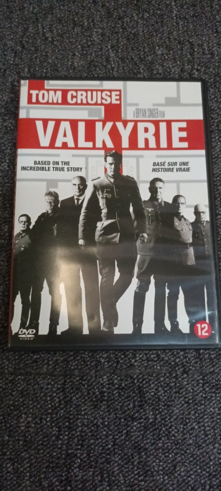 Valkyrie DVD - Tom Cruise - Gebaseerd op waargebeurd verhaal, Nederlands, Ophalen of Verzenden, Oorlog, Extra's
