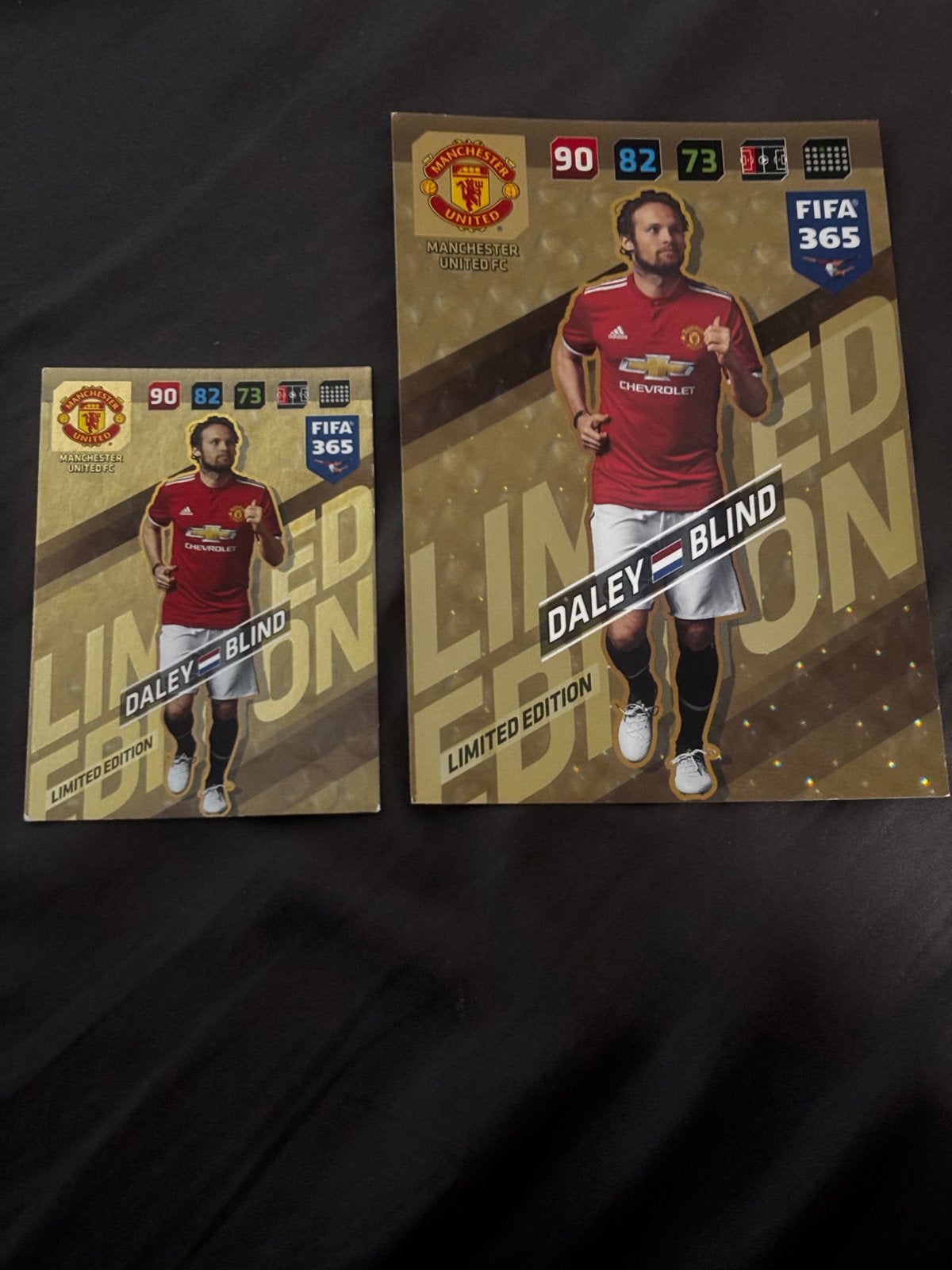 Daley Blind Limited Edition FIFA 365 Adrenalyn XL Kaart, Verzamelen, Ophalen of Verzenden, Zo goed als nieuw, Buitenlandse clubs