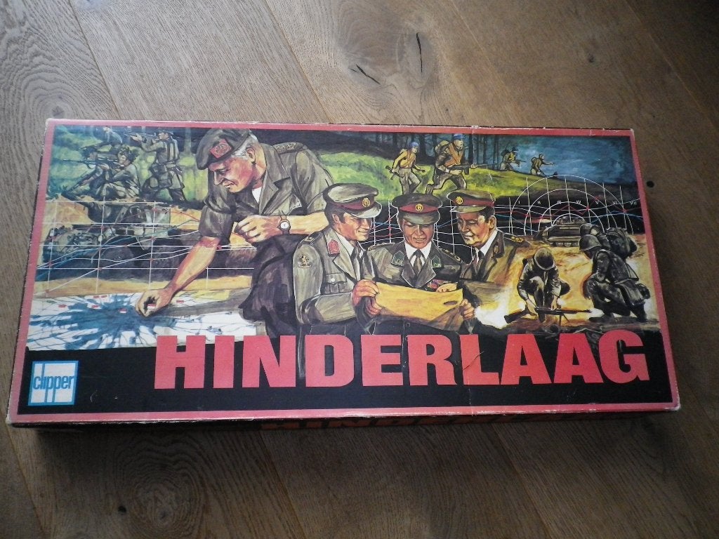 Hinderlaag heel oud spel van Clipper, Hobby en Vrije tijd, Gezelschapsspellen | Bordspellen, Ophalen, Gebruikt, Clipper