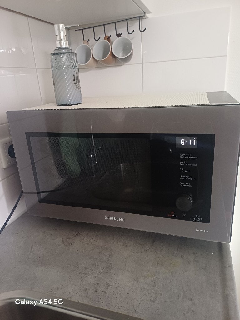 Combimagnetron, Ophalen, Samsung, Zwart, Overige materialen