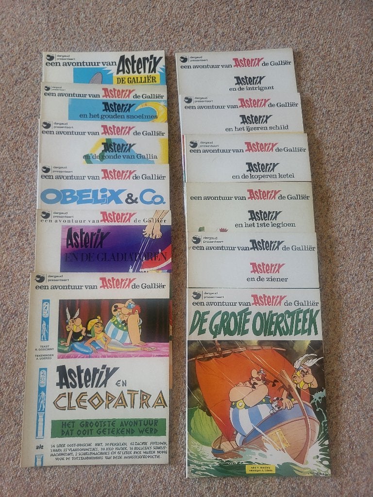 Stripboeken Asterix, voor de verzamelaar!, Boeken, Gelezen, Ophalen of Verzenden, Goscinny & Uderzo, Meerdere stripboeken