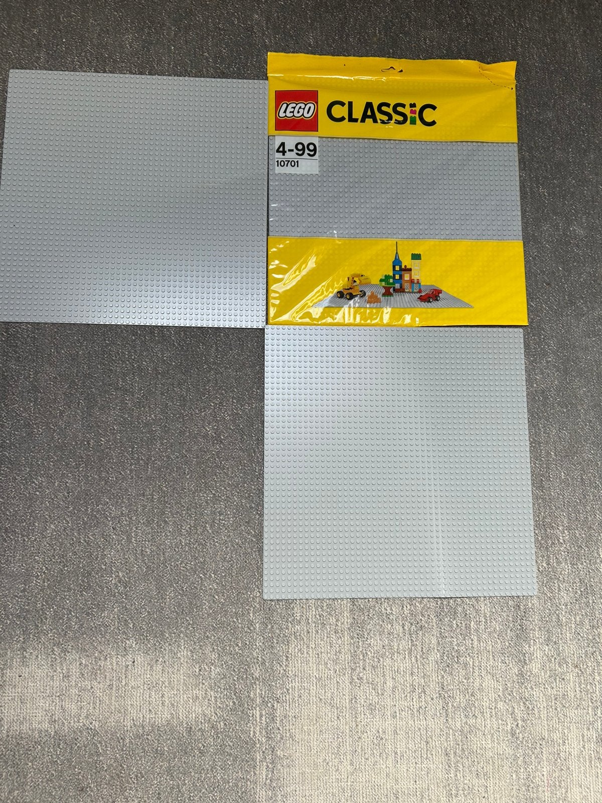 3 x grondplaten, Lego, Nieuw, Ophalen of Verzenden, Compleet