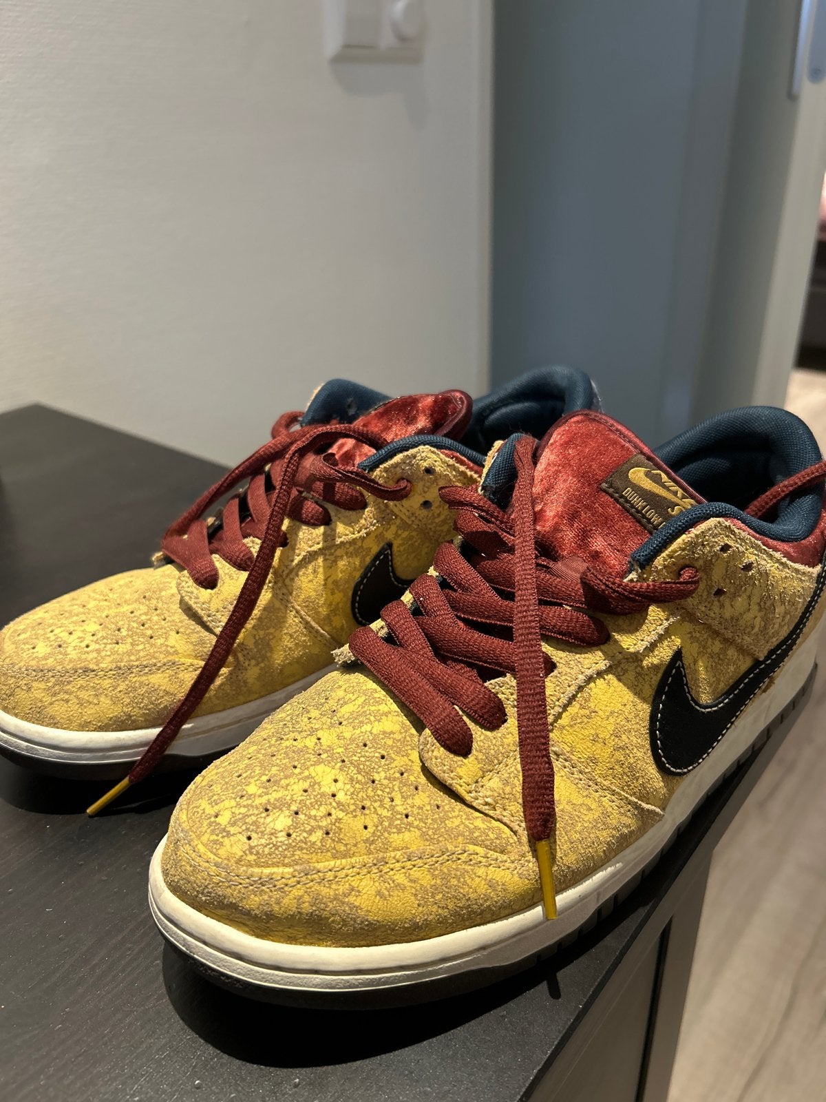 Nike SB Dunk Low Pro "City Of Cinema"- Maat 42.5, Ophalen, Gedragen, Overige kleuren, Sneakers of Gympen