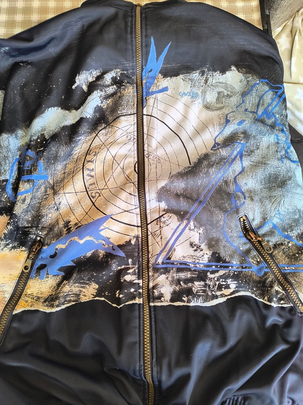 Cavello Trainingsjack 54, Kleding | Heren, Ophalen of Verzenden, Zo goed als nieuw, Maat 52/54 (L), Blauw