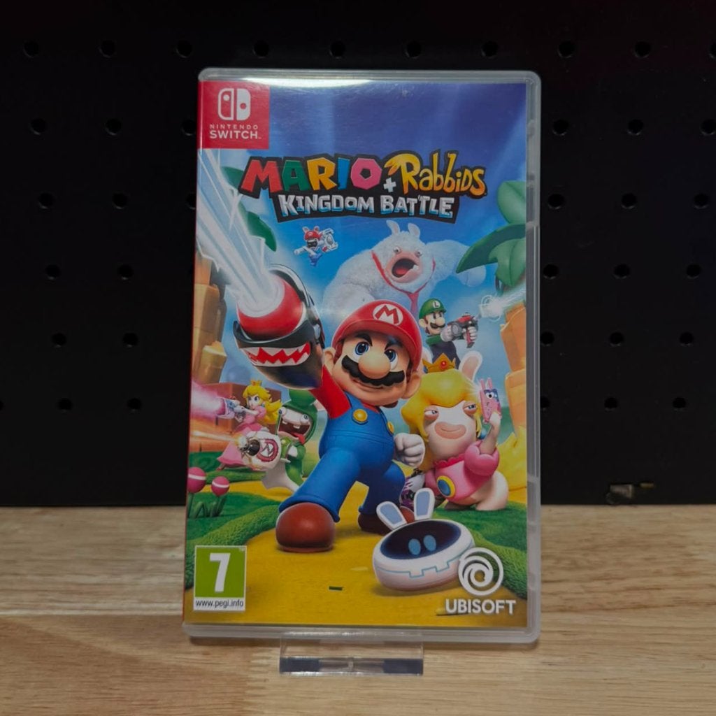 Nintendo Switch Game: Mario+Rabbids Kingdom Battle, Ubisoft, Gebruikt, Support@ubisoft.com, 28 Rue Armand Carrel
93100 Montreuil
France