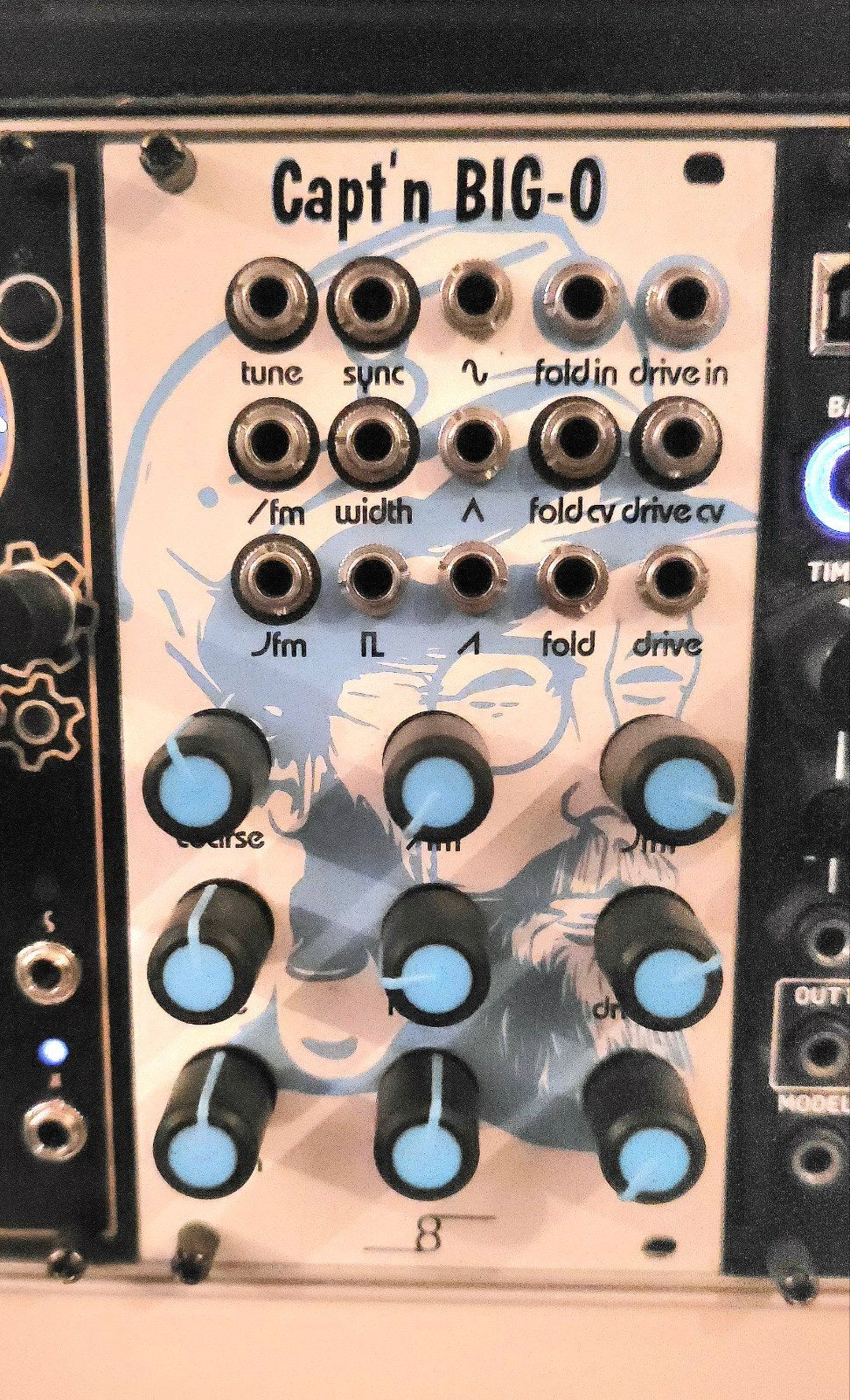 Cre8audio Capt'n BIG-O eurorack oscillator module, Ophalen of Verzenden, Zo goed als nieuw, Overige aantallen, Overige merken
