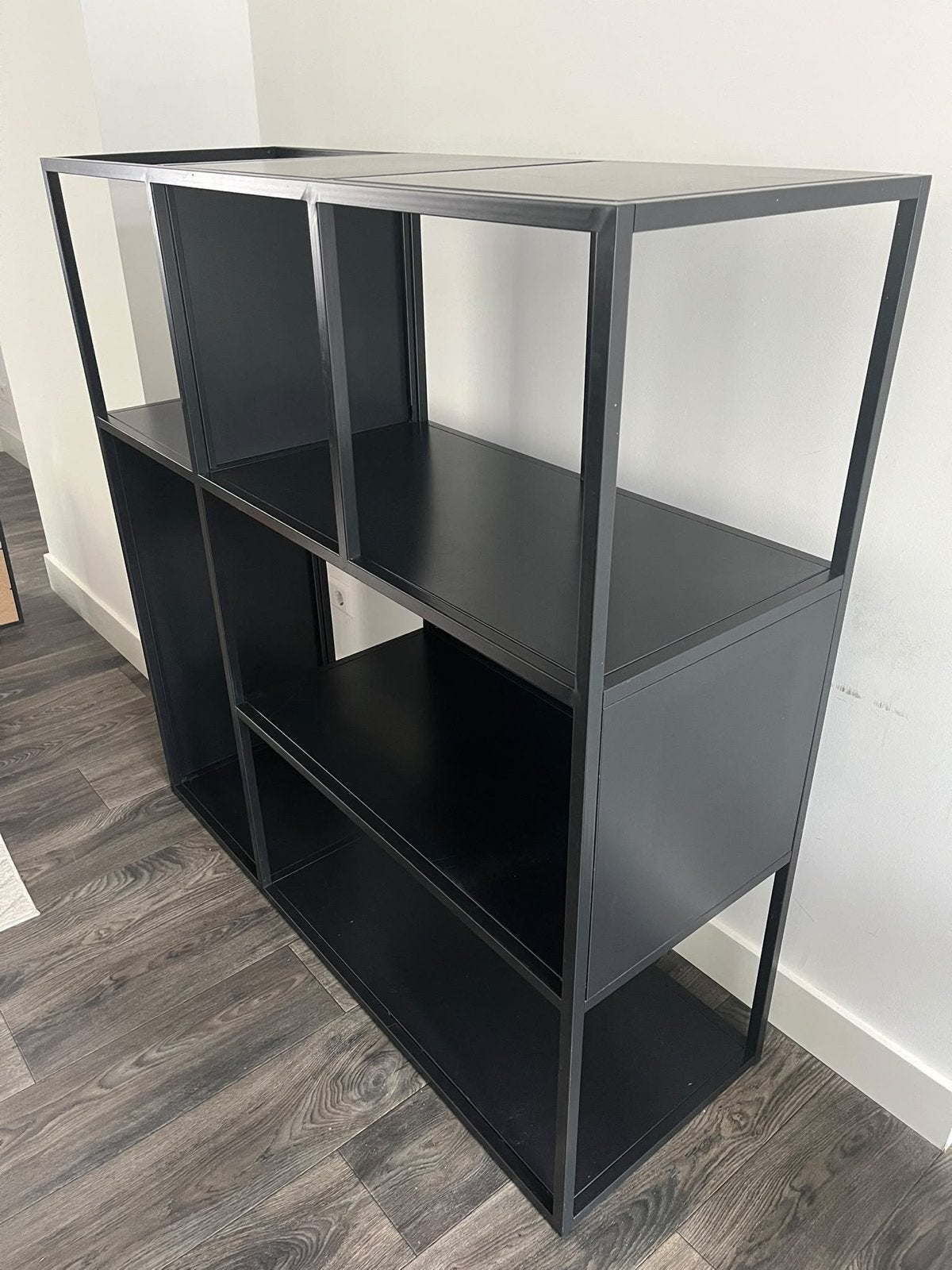 Mooie metalen/aluminium stellingkast - gratis af te halen, Ophalen of Verzenden, Gebruikt