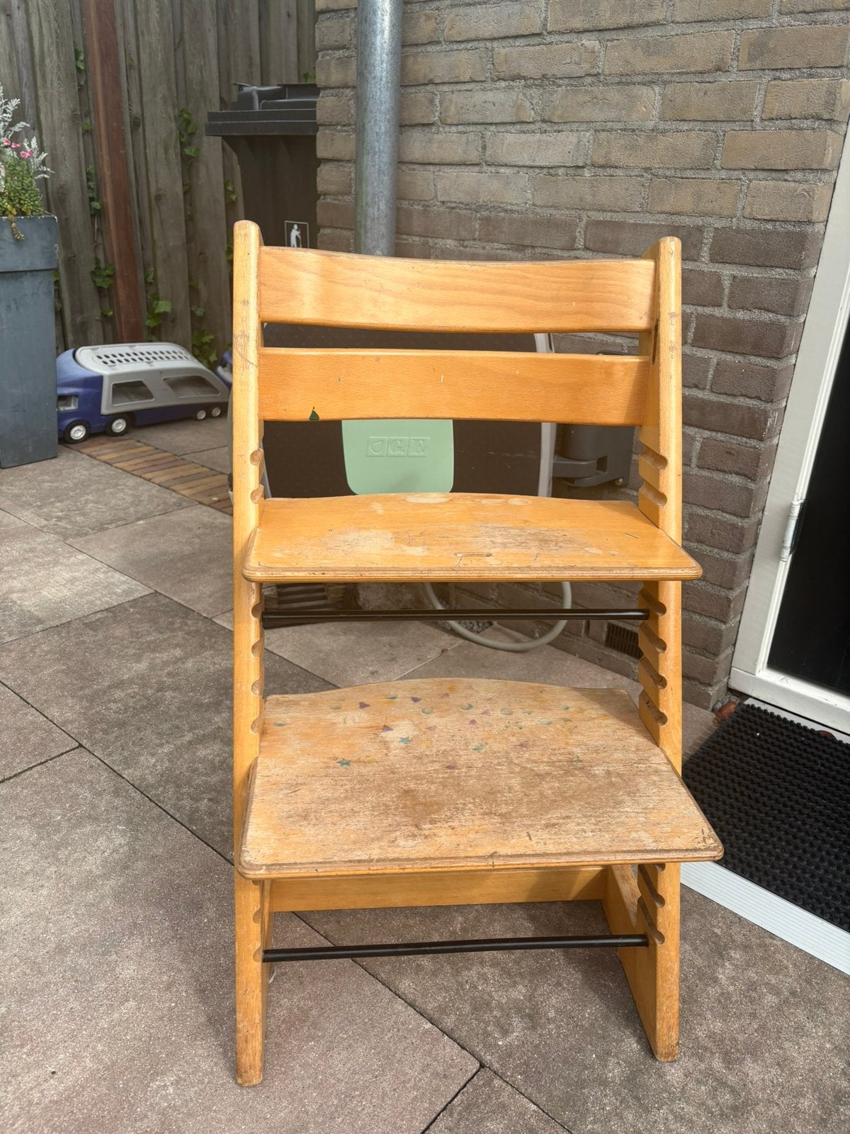 Stokke tripp trapp, Ophalen, Gebruikt, Meegroeistoel