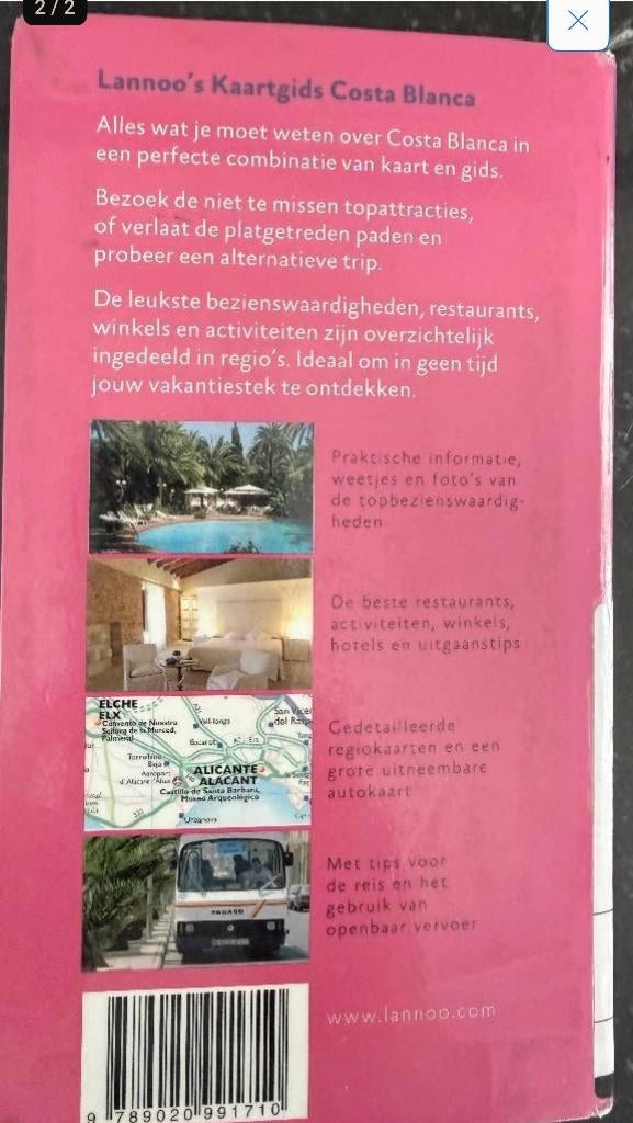 Spanje - Costa Blanca, Overige merken, Europa, Ophalen of Verzenden, Zo goed als nieuw