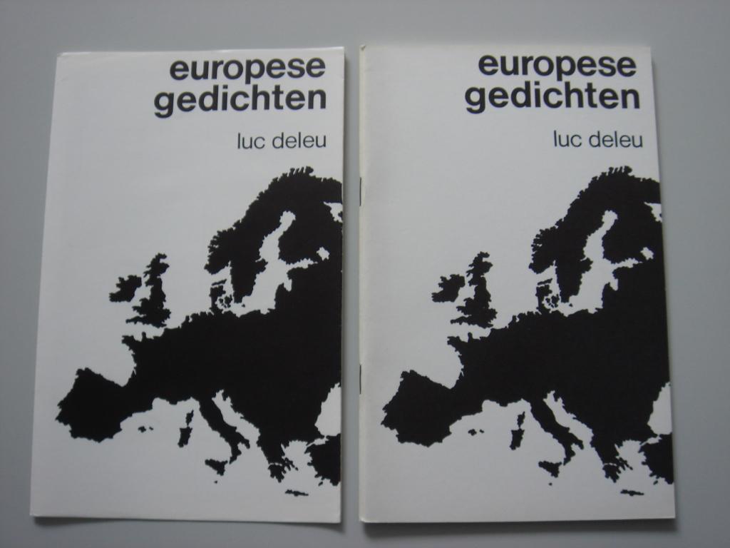 Europese Gedichten – Luc Deleu, Ophalen of Verzenden, Zo goed als nieuw, Luc Deleu