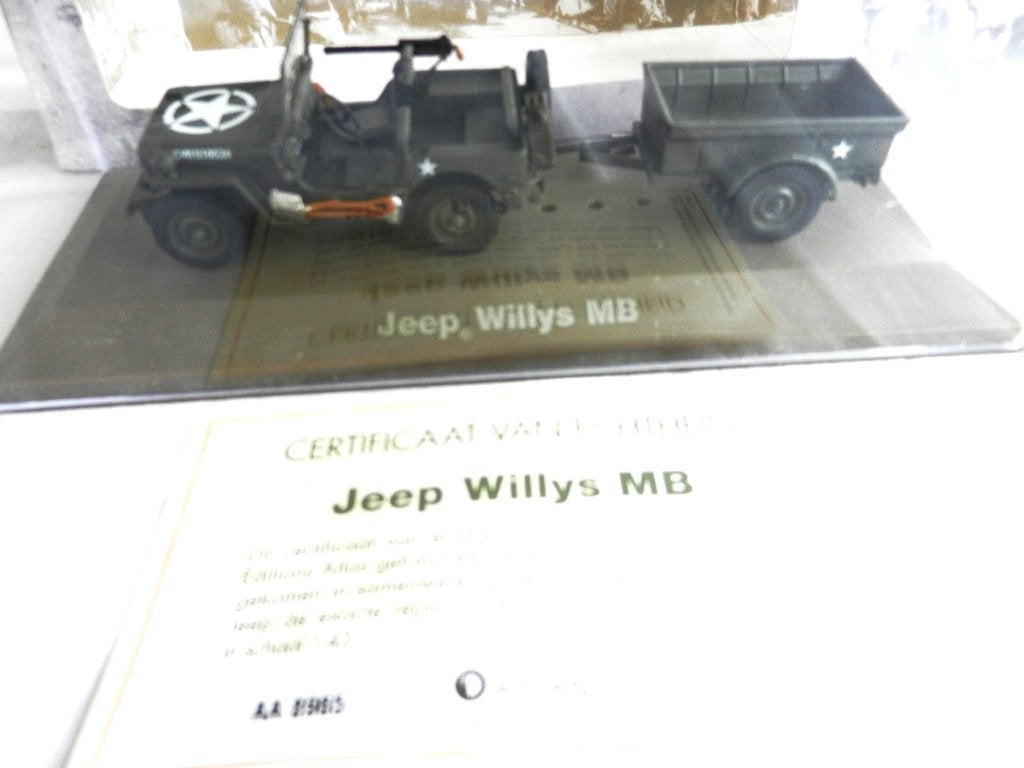 Atlas  Jeep Willys MB, Ophalen, Zo goed als nieuw