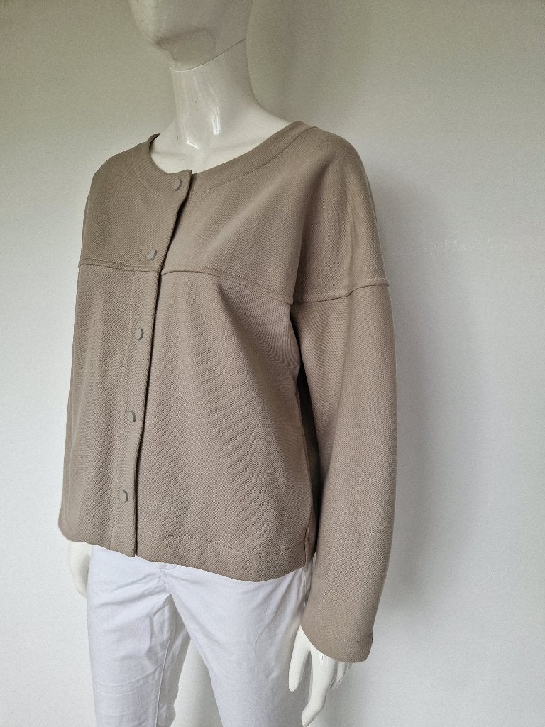 COS taupe vest/jasje. Maat M, Maat 38/40 (M), COS, Overige kleuren, Nijmegen