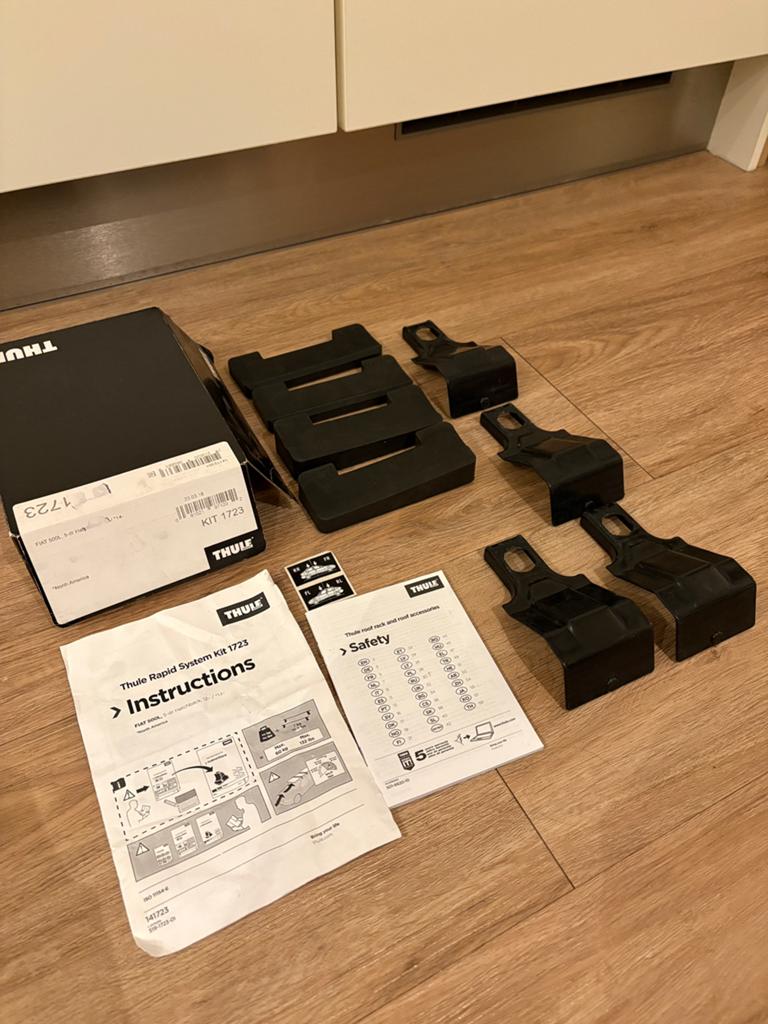 Thule dakdrager kit 1723 oa Fiat 500L in nette staat, Ophalen of Verzenden, Zo goed als nieuw