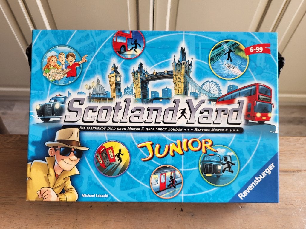 Scotland Yard Junior - Spannend detective bordspel, Een of twee spelers, Ophalen of Verzenden, Zo goed als nieuw, Ravensburger