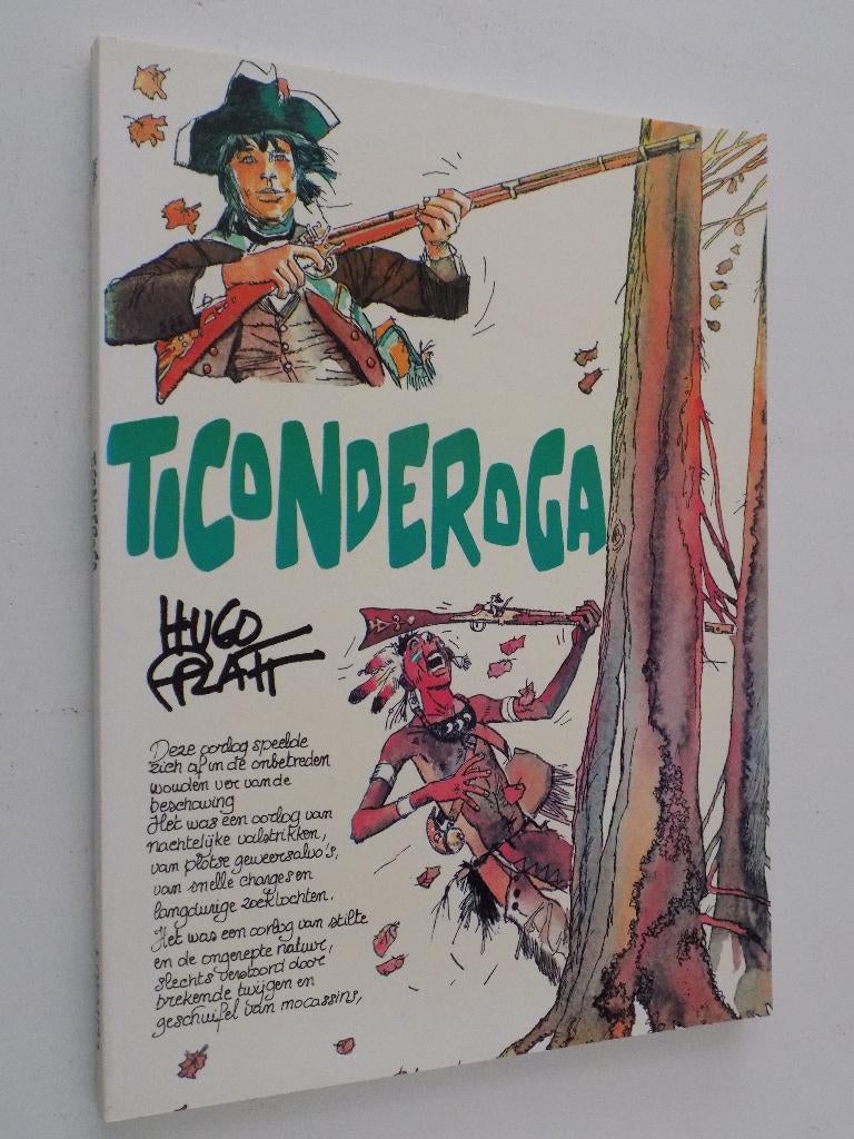 Hugo Pratt - nn_Ticonderoga, Boeken, Stripboeken, Eén stripboek, Ophalen of Verzenden, Zo goed als nieuw, Hugo Pratt