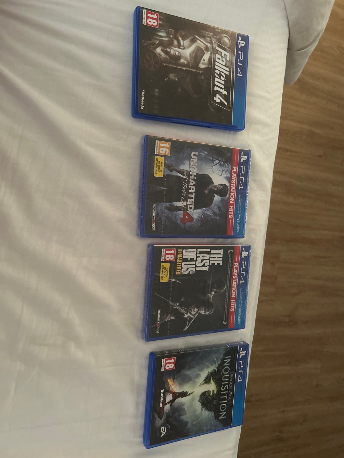 PS4 Games: Fallout 4, Uncharted 4, The Last of Us, Dragon Ag, Avontuur en Actie, Online, Vanaf 18 jaar, 1 speler