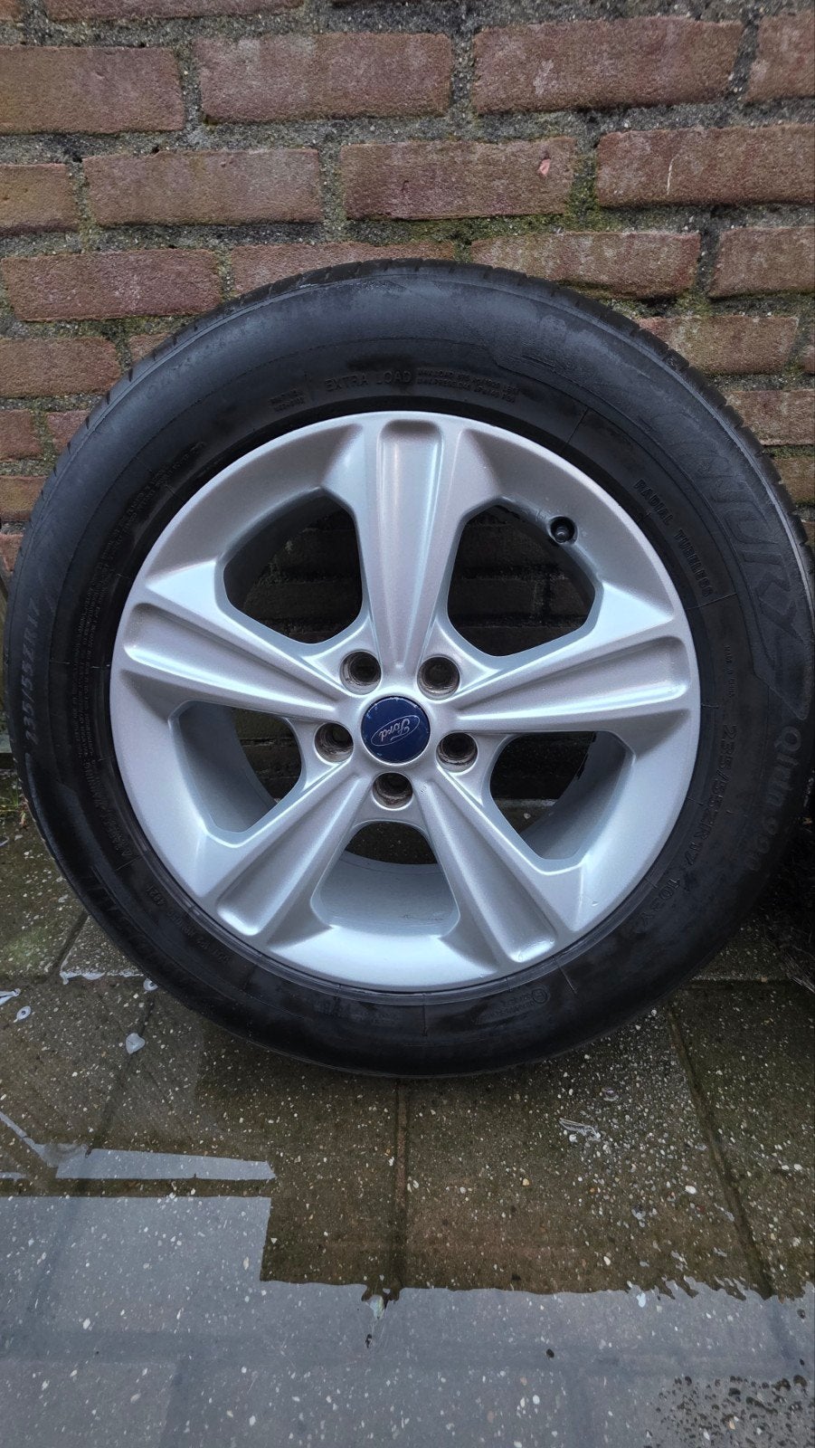 Originele Ford Ronal velgen 17 inch., Auto-onderdelen, Ophalen, Gebruikt, Banden en Velgen, 17 inch
