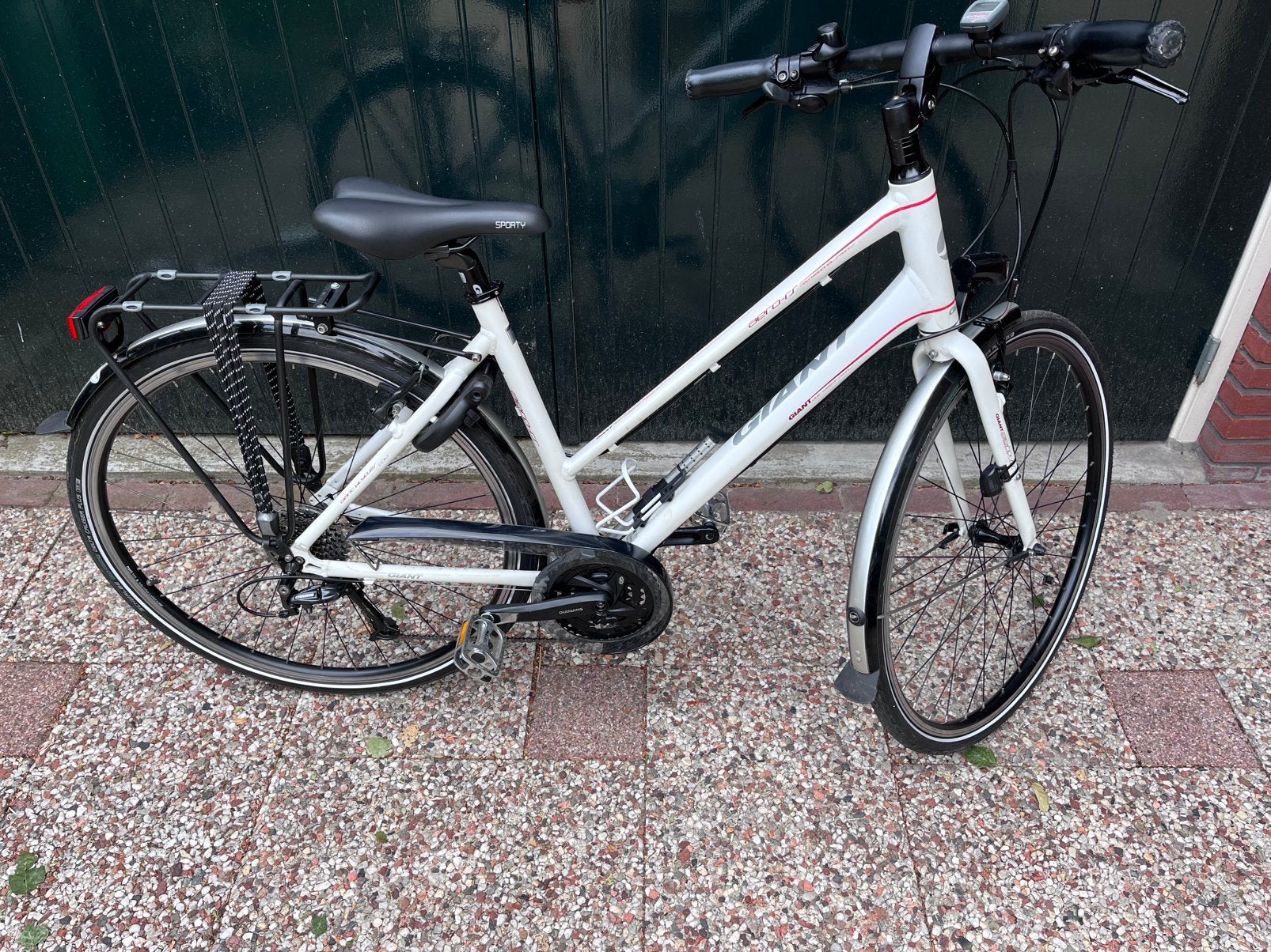 Damesfiets Giuant Lite Weight Sport 27 versnellingen, Ophalen, Velgrem, Versnellingen, Giant