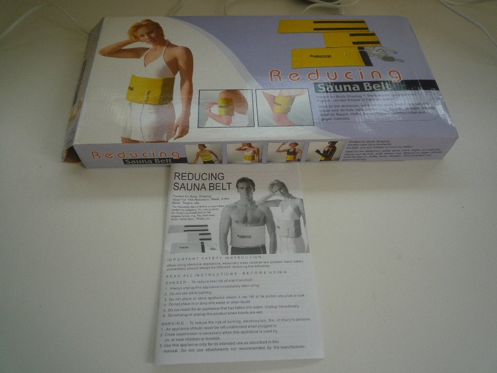 Complete reducing Sauna Belt voor hem en haar, Ophalen of Verzenden, Zo goed als nieuw, Infrarood, Toebehoren