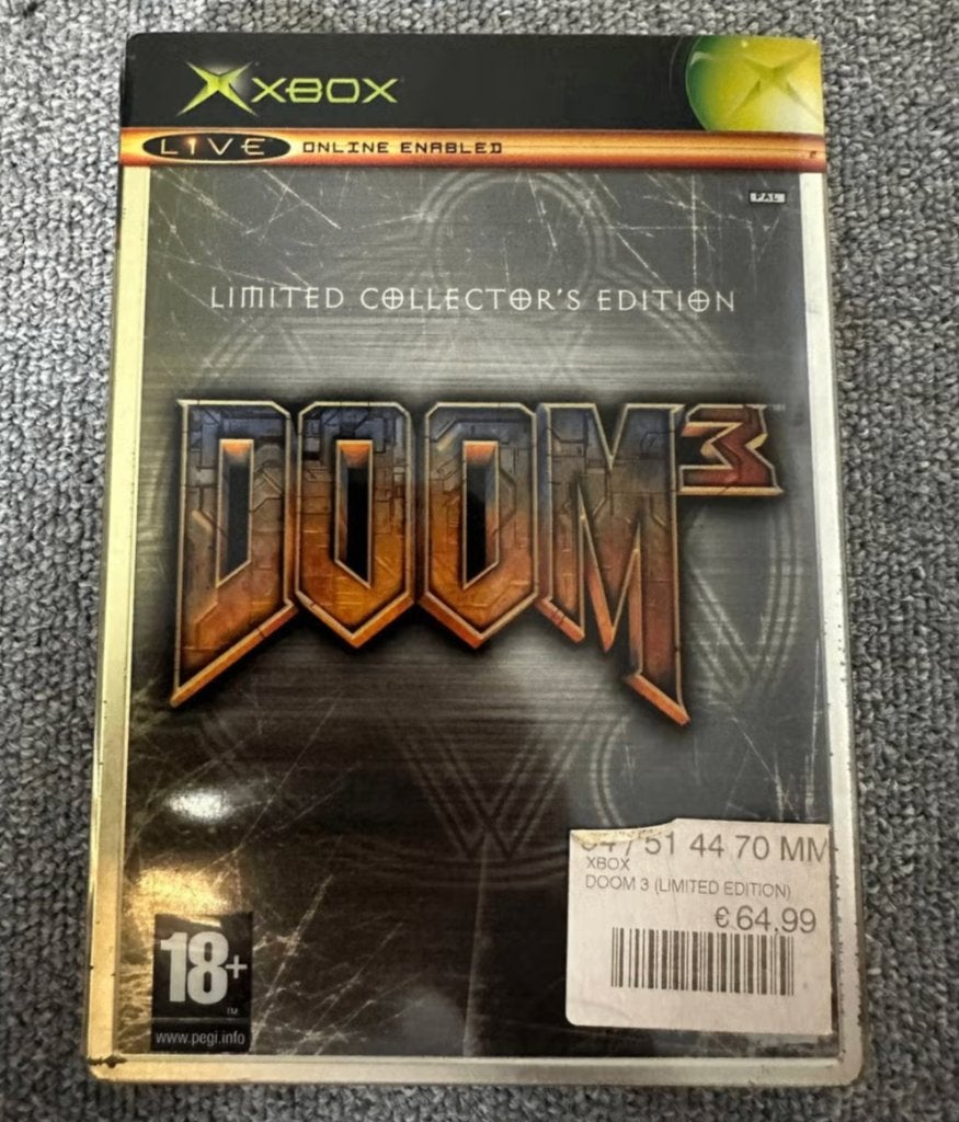 Doom 3 Limited Collector's Edition Xbox, Online, Gebruikt, Vanaf 18 jaar, Shooter