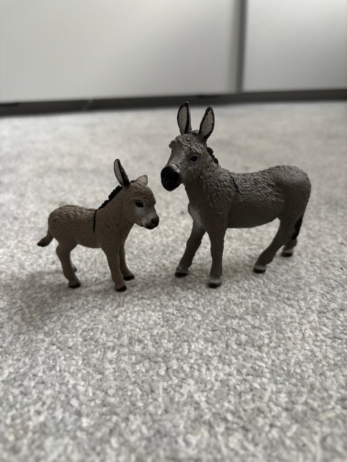 Schleich ezels, Verzamelen, Ophalen of Verzenden, Zo goed als nieuw, Paard, Beeldje of Figuurtje