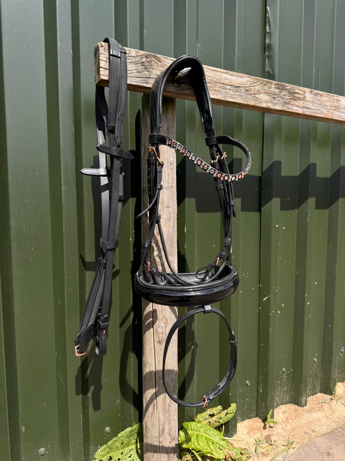 Zwart hoofdstel FULL, Dieren en Toebehoren, Paarden en Pony's | Hoofdstellen en Tuigage, Hoofdstel, Ophalen of Verzenden, Full