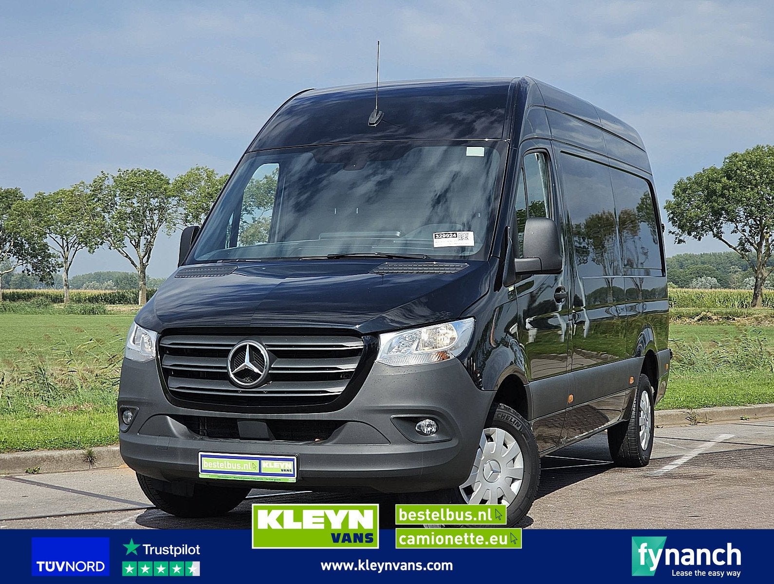 MERCEDES-BENZ SPRINTER 317 l2h2 mbux navi ac, Automaat, Gebruikt, Zwart, Mercedes-Benz
