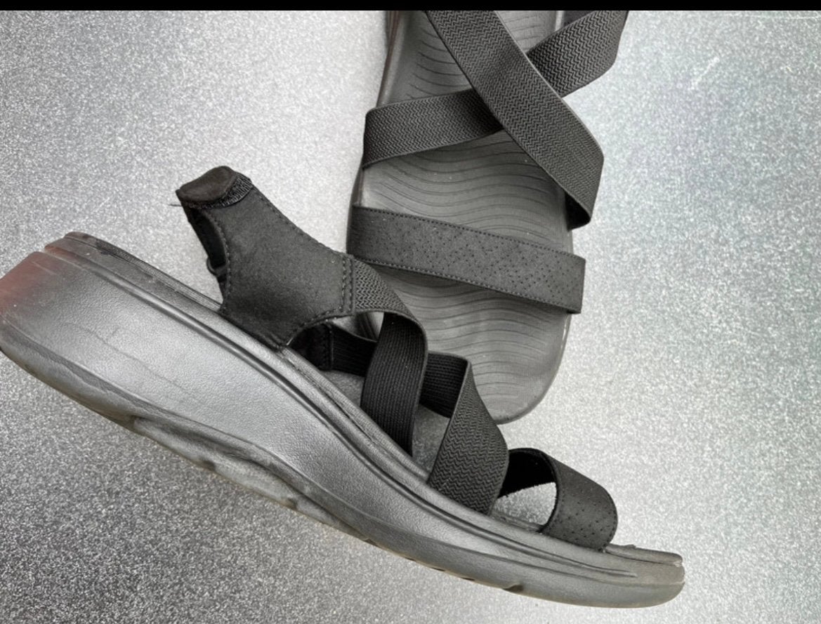 Sketschers arch fit sandalen maat 40(vj), Kleding | Dames, Schoenen, Ophalen of Verzenden, Zo goed als nieuw, Sandalen of Muiltjes