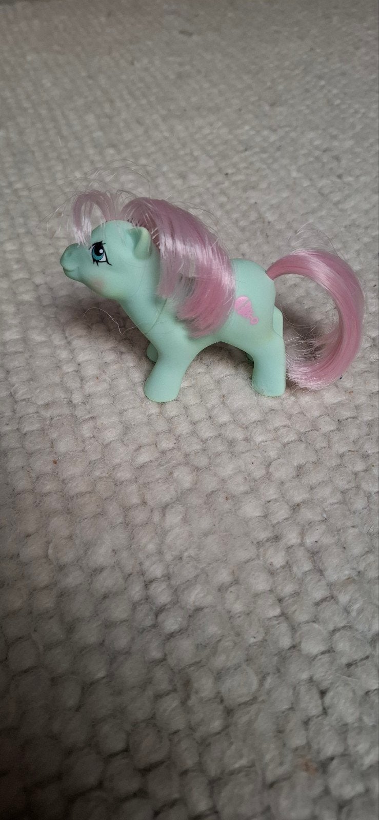 My Little Pony G1 Baby Cuddles uit 1985 (dus al 41 jaar oud), Ophalen of Verzenden, Zo goed als nieuw