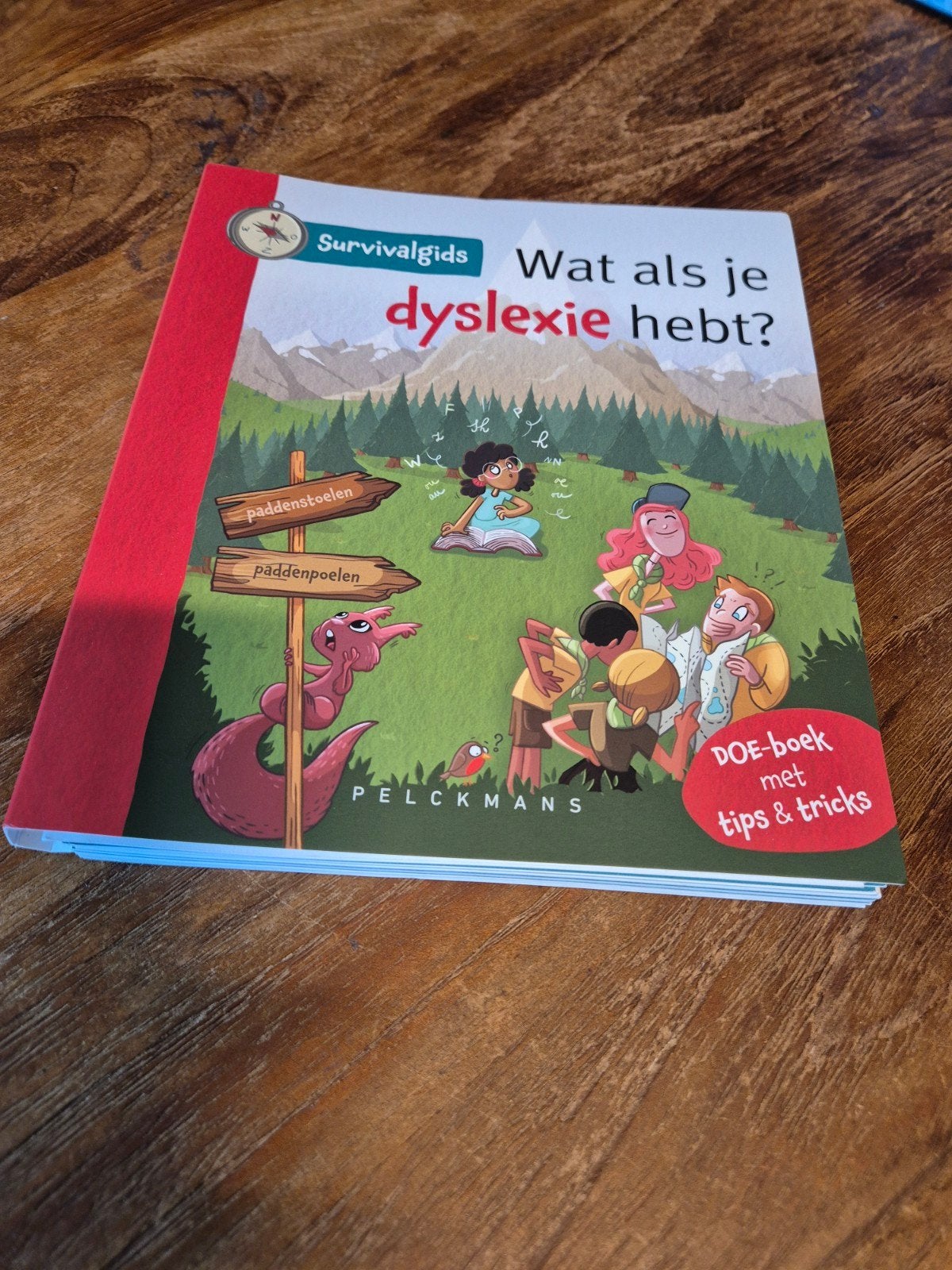 Survivalgids - Wat als je dyslexie hebt?, Boeken, Ophalen of Verzenden, Zo goed als nieuw