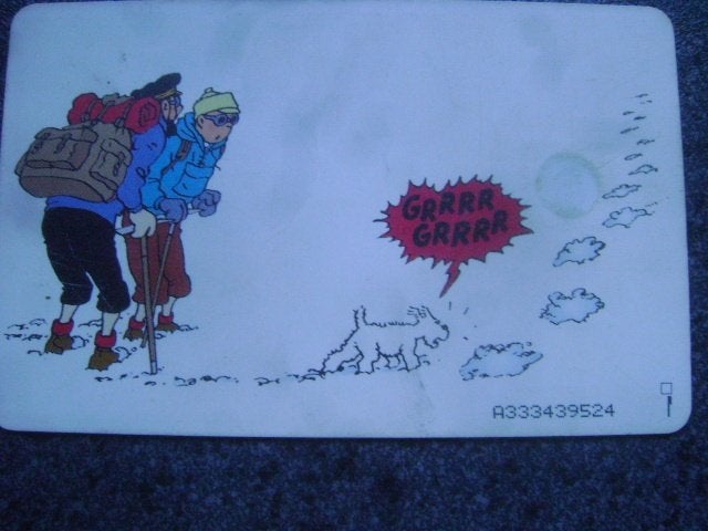 telefoonkaart kuifje ( 9), Ophalen of Verzenden, Nederland