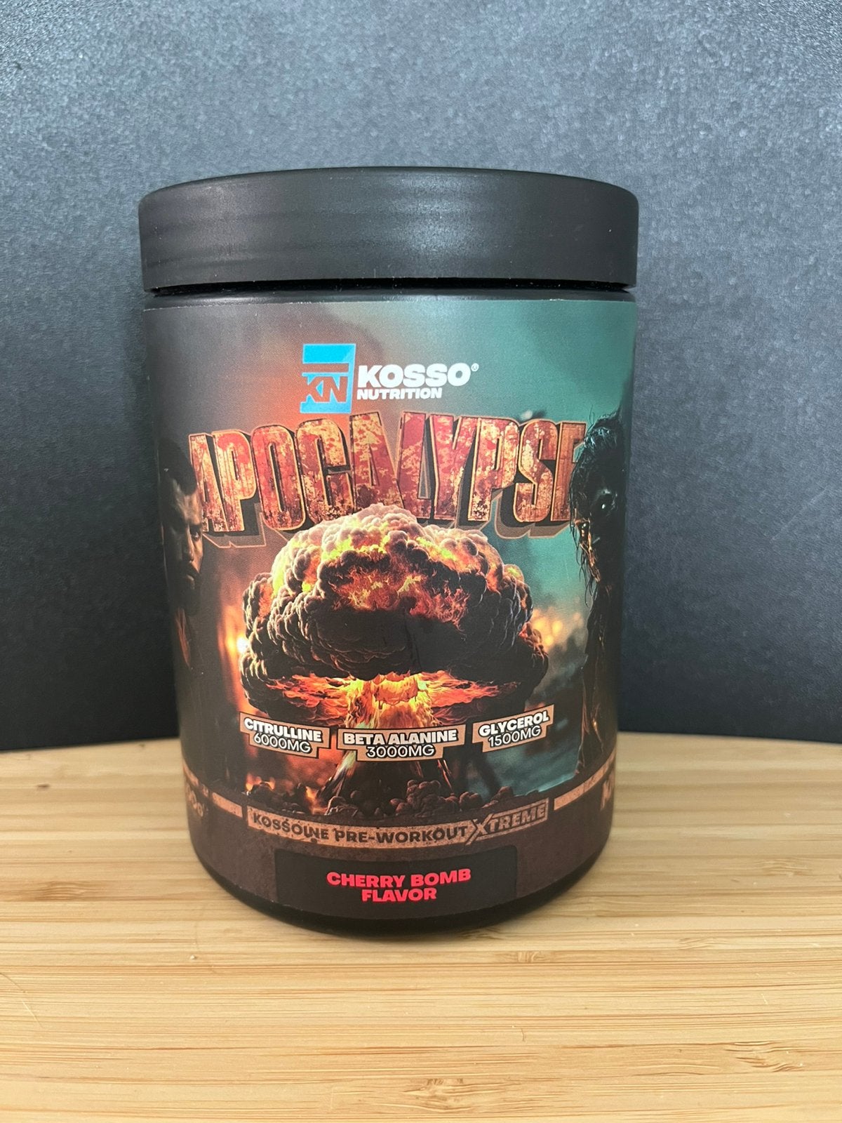 KOSSO - APOCALYPSE PRE-WORKOUT, Ophalen of Verzenden, Nieuw, Poeder of Drank