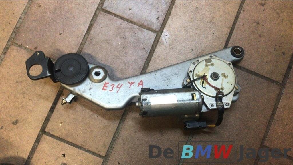 Achter ruitenwissermotor BMW E34 67631391801, Gebruikt, Ophalen of Verzenden, BMW, BMW