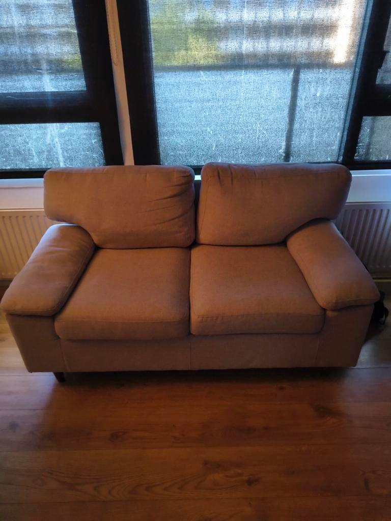 Jysk GEDVED tweezitsbank - Grijs - Zo goed als nieuw, Ophalen, 150 tot 200 cm, Tweepersoons, 75 tot 100 cm