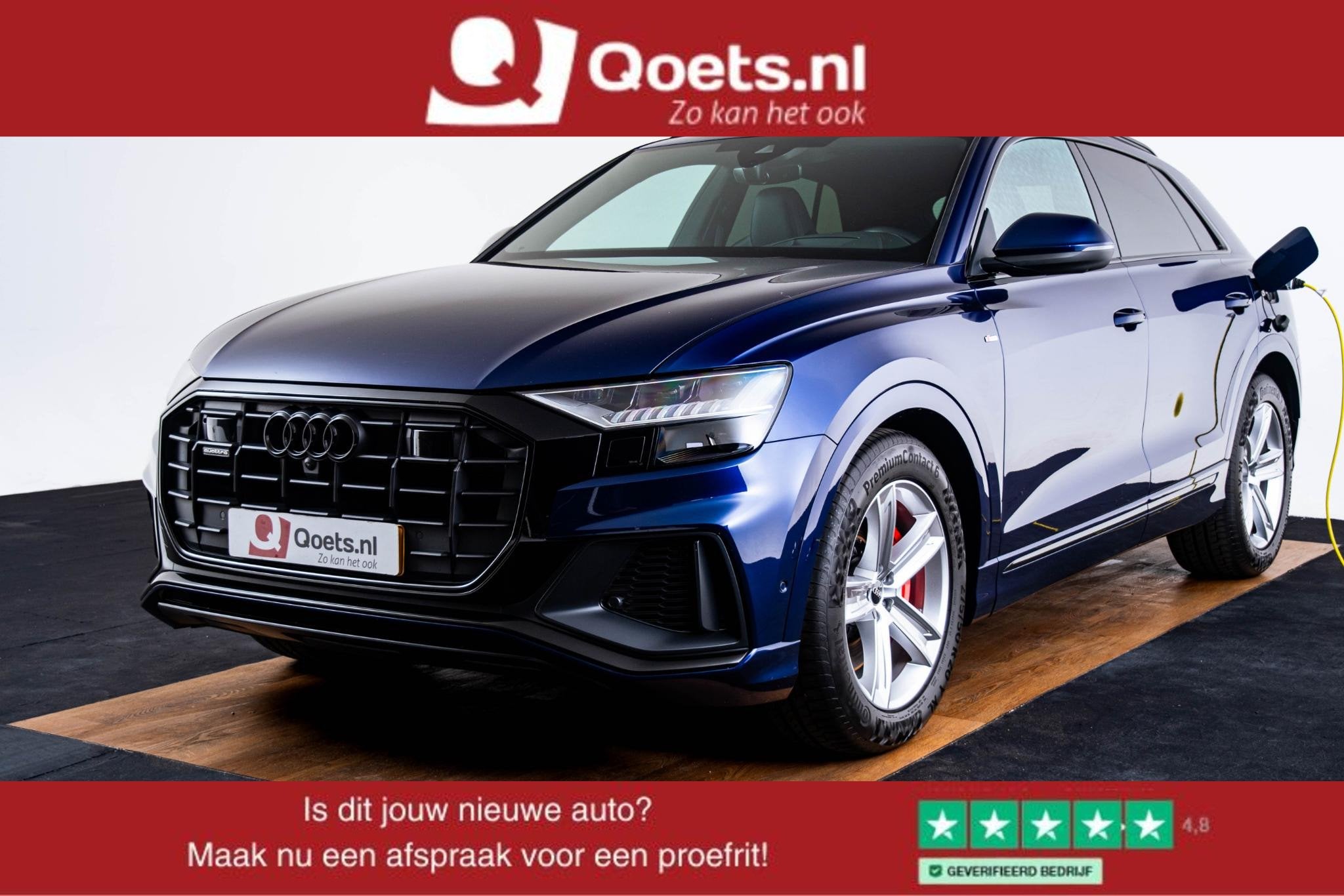 Audi Q8 55 TFSI e quattro Pro Line S S line Sportpakket - B&, Automaat, Gebruikt, 2995 cc, Met garantie (alle)