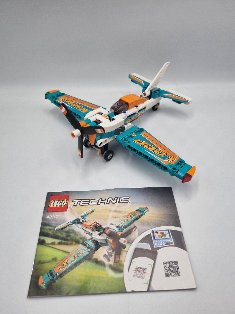 Lego Technic 42117 Race Plane, Lego, Inclusief instructies, Ophalen of Verzenden, Zo goed als nieuw