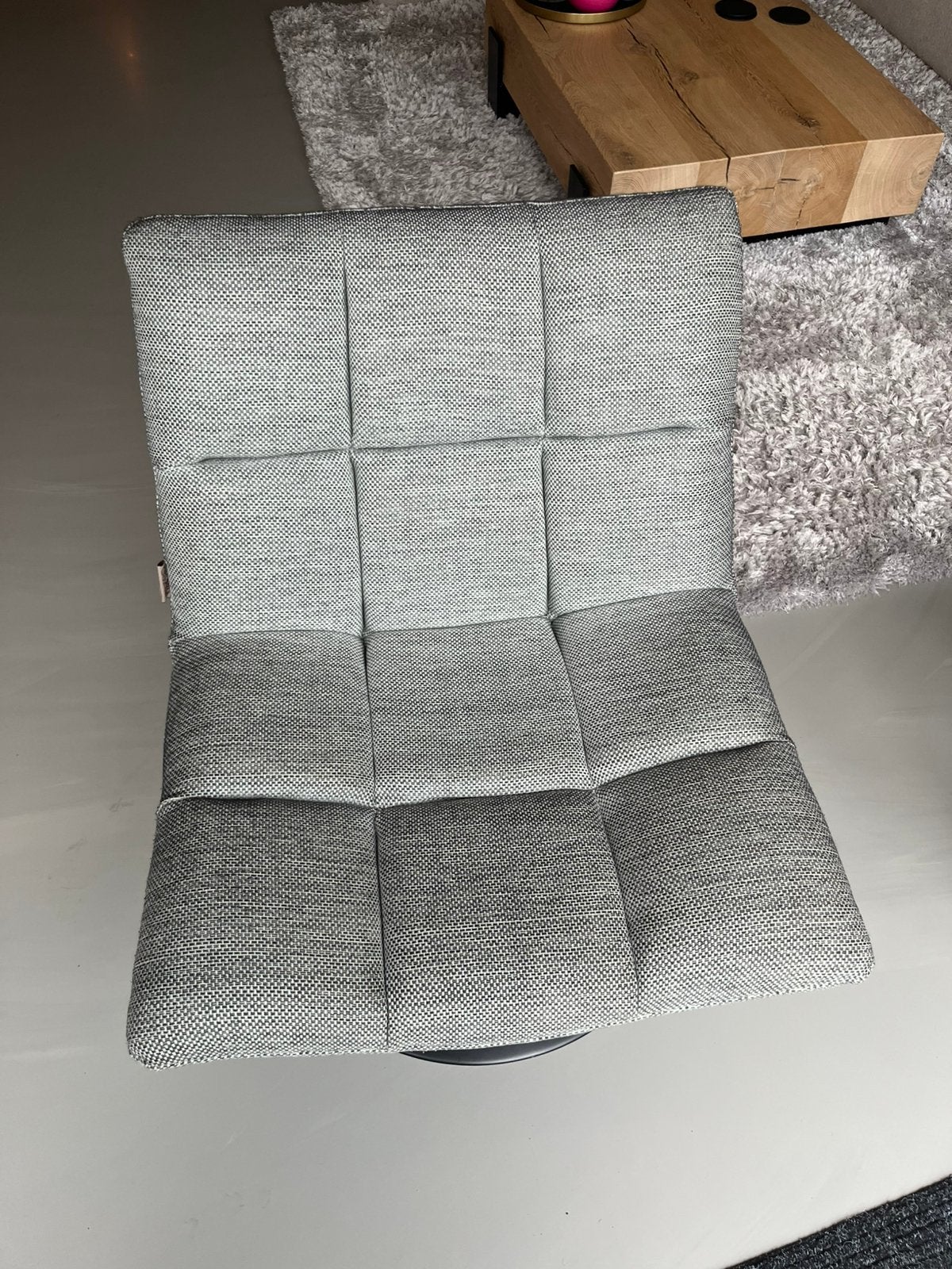 Dutchbone Bar fauteuils lichtgrijs, Ophalen, Twee, Zo goed als nieuw, Stof