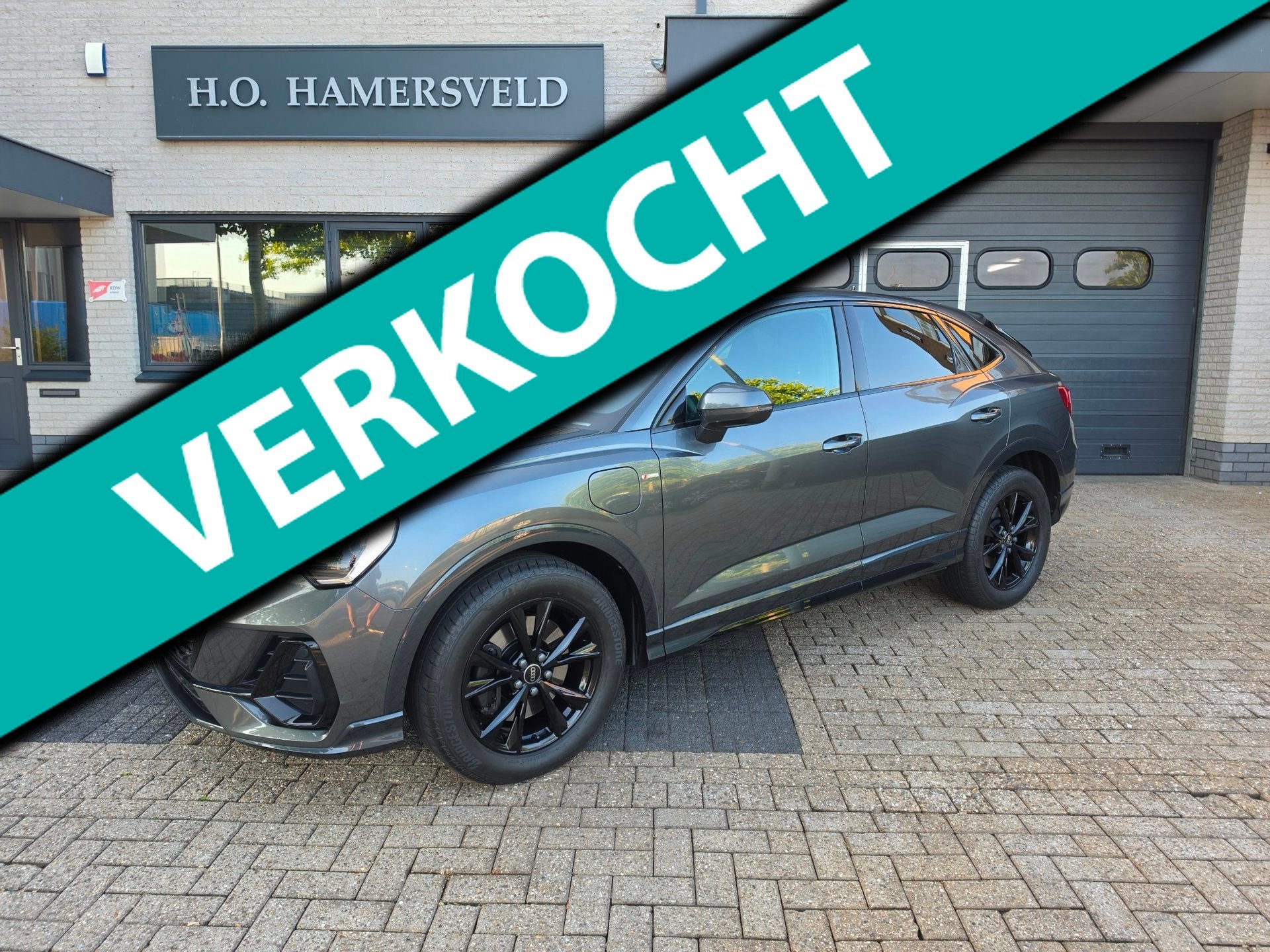 Audi Q3 Sportback 45 TFSI e S-line Pano, leder, Navi etc etc, Auto's, Audi, Gebruikt, Zwart, 150 pk, Hybride Elektrisch/Benzine