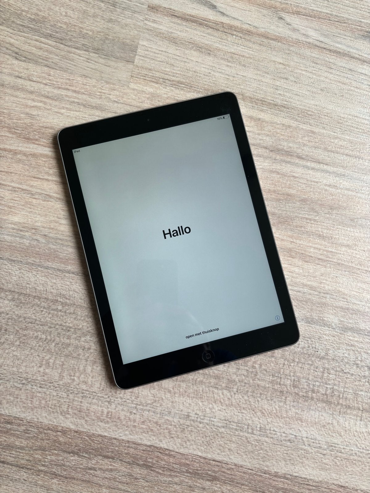 Apple iPad Air Space Gray 32 GB, 10 inch, Gebruikt, 32 GB, Apple iPad Air