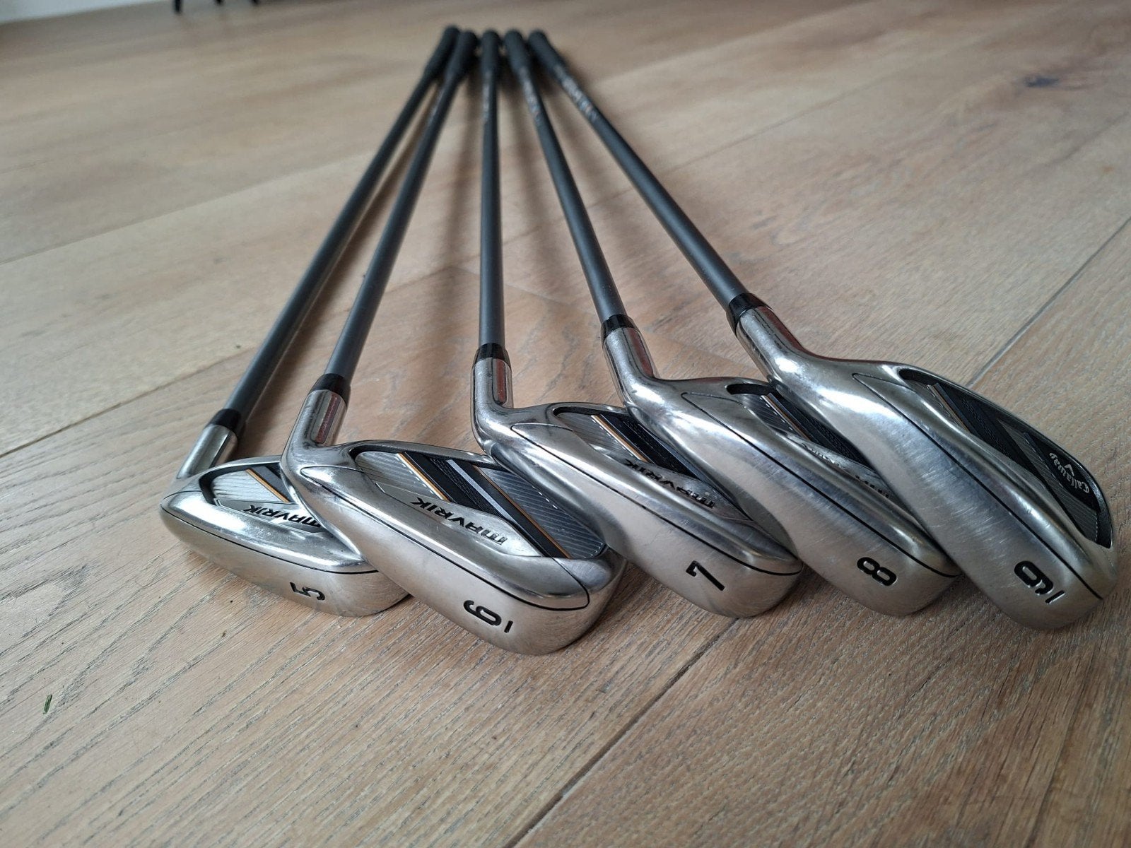 Callaway Mavrik ijzers 9-5 graphite, Sport en Fitness, Golf, Ophalen, Gebruikt, Set, Callaway