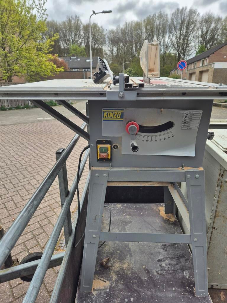 Kinzo tafelzaag, Doe-het-zelf en Verbouw, Ophalen of Verzenden