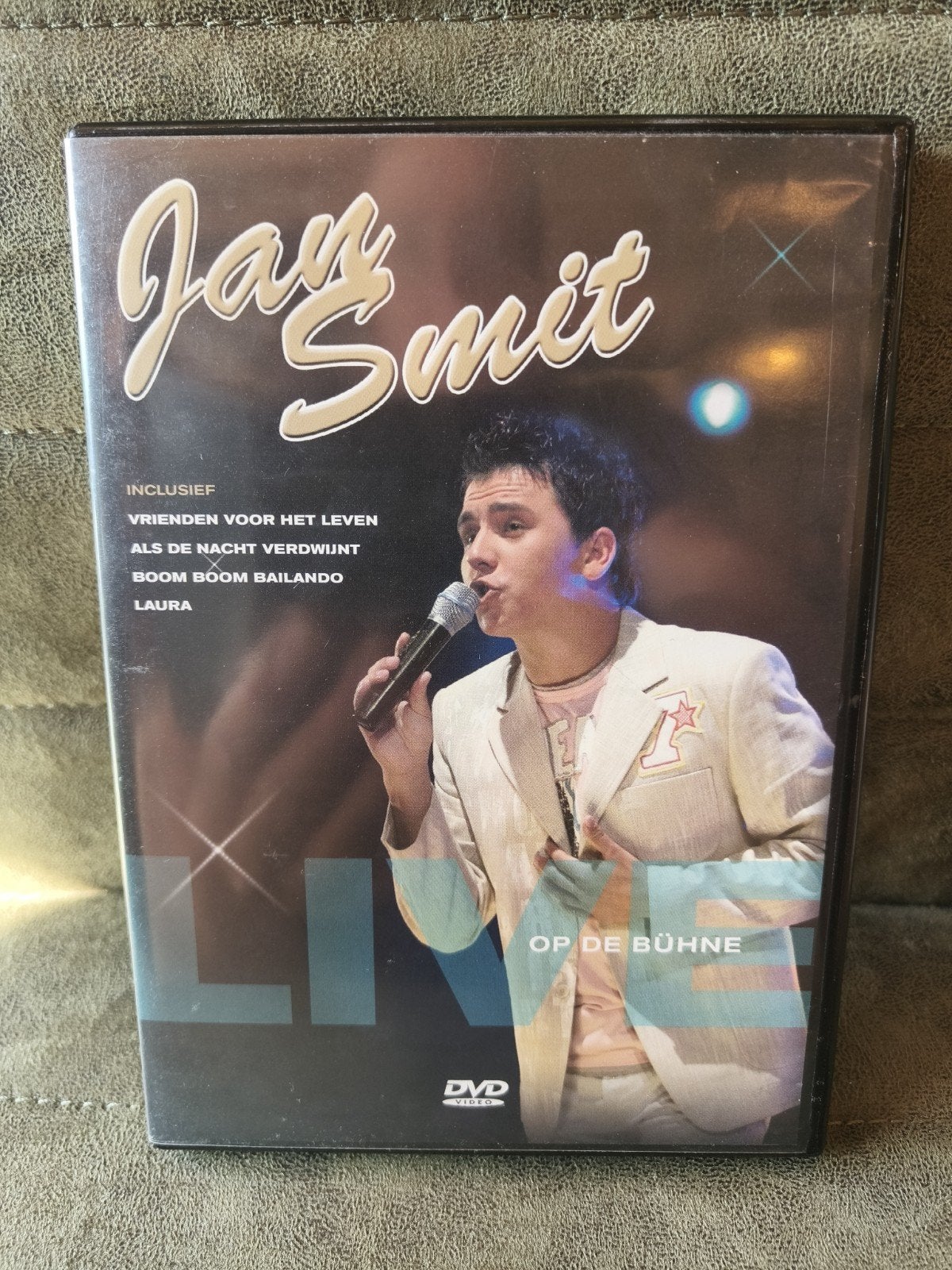 Jan Smit Live Op De Bühne DVD - Muziekvideo's, Gebruikt, Alle leeftijden, Muziekvideo's, Inclusief doosje