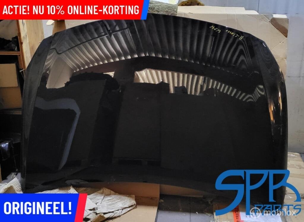 MERCEDES MB B-KLASSE A246 W246 MOTORKAP 2011-2018 ZWART ORGI