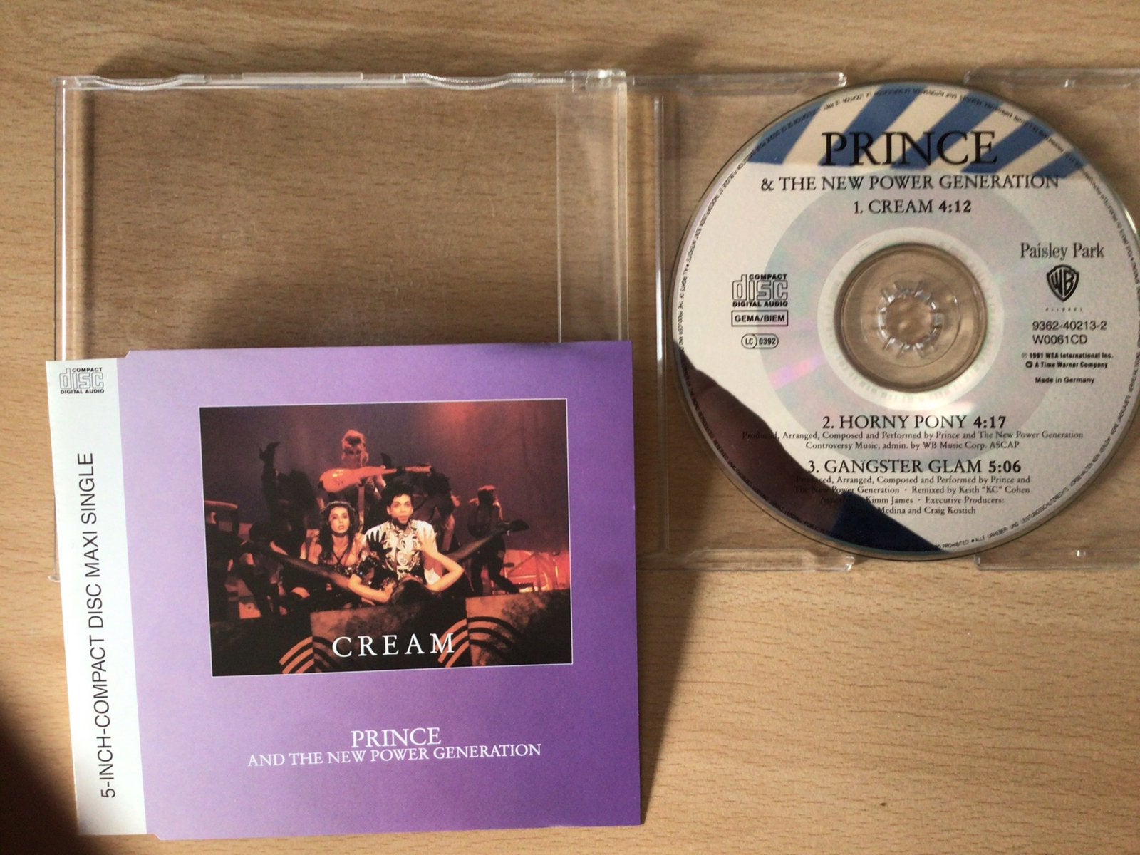 Prince-Cream. Cd-single EP., Ophalen of Verzenden, Zo goed als nieuw, Pop