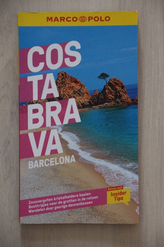 COSTA BRAVA - Spanje - Marco Polo met kaart - 2023 -, Europa, Marco Polo, Ophalen of Verzenden, Zo goed als nieuw