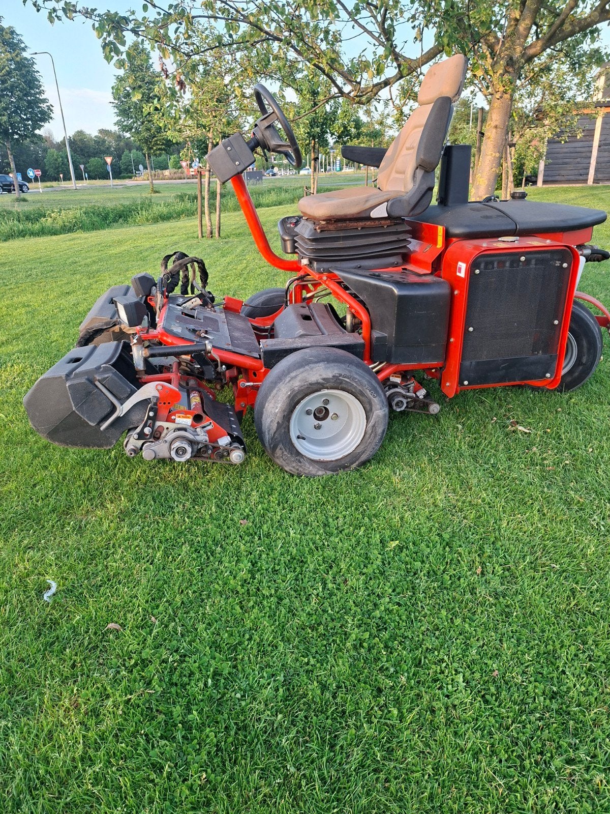 Dikke kooimaaier voor maaien en verticuteren, Ophalen, Gebruikt, Mulchfunctie, 120 cm of meer