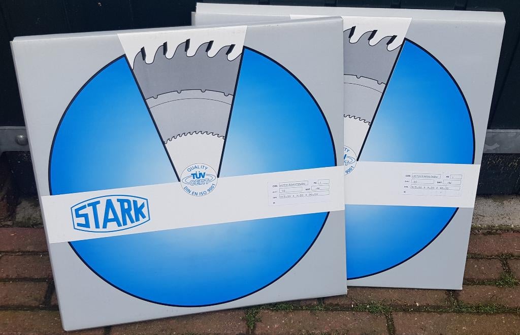 Stark Zaagbladen (nieuw) Rond 315, 60 of 72 tands, Doe-het-zelf en Verbouw, Gereedschap | Machine-onderdelen en Toebehoren, Ophalen