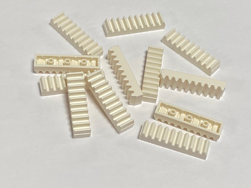 Partij 12x Lego Technic 1x4 tandbalk in diverse kleuren, Overige thema's, Lego, Nieuw, Ophalen of Verzenden