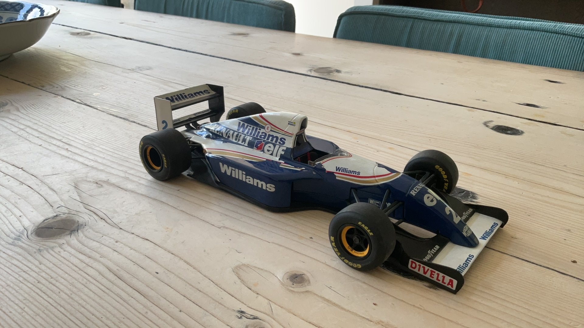Senna’s williams renault fw16 f1 1/18 model auto, Ophalen of Verzenden, Gebruikt, Auto, Overige merken
